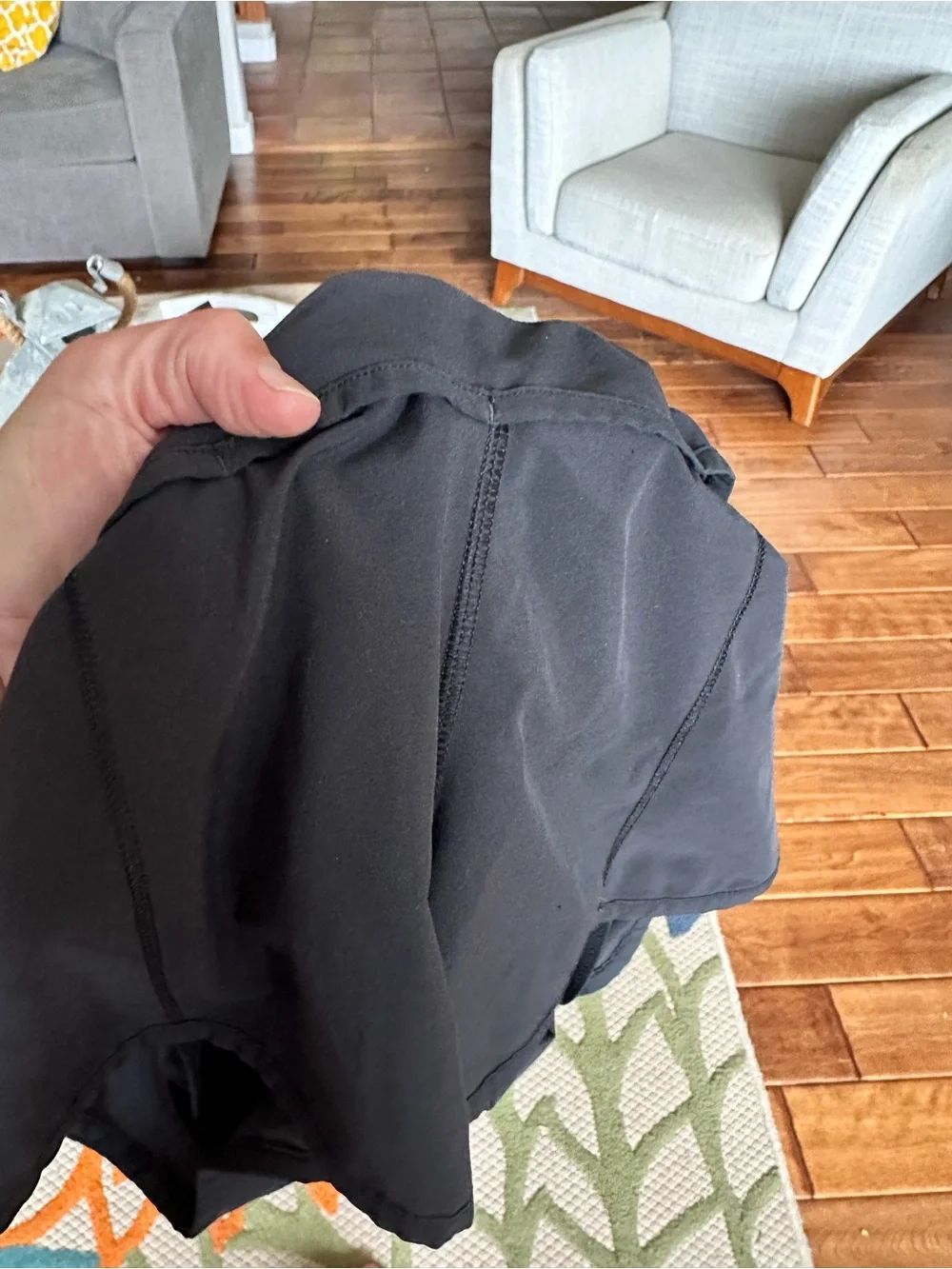 Lululemon Women’s black speed up Shorts. 2.5 in inseam. Well loved. Size 2